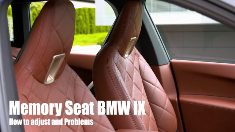 Memory Seat BMW IX