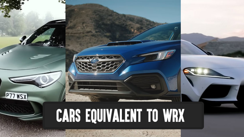 cars equivalent to wrx main