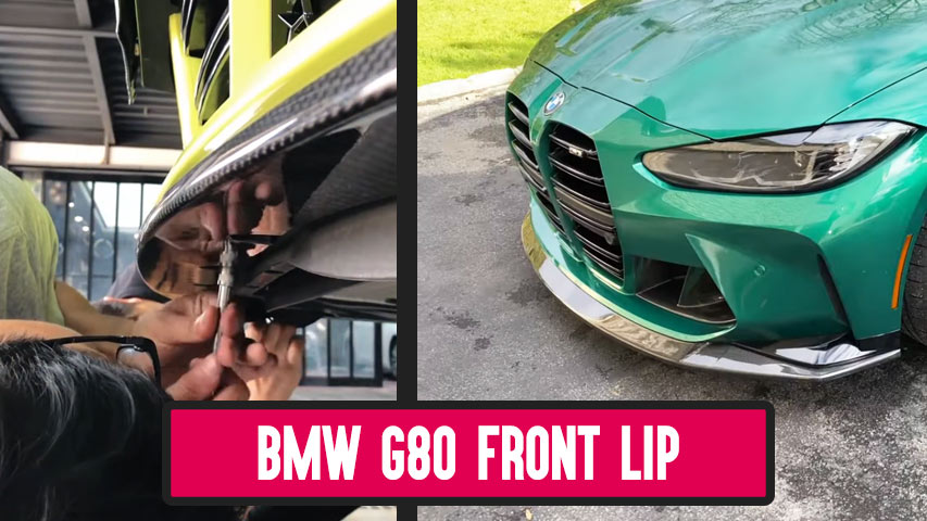 BMW G80 Front Lip , Price and Installation