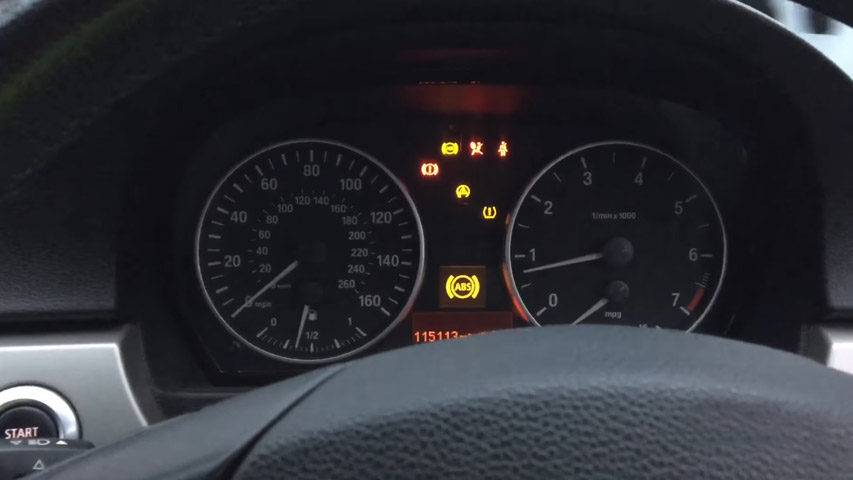 BMW E90 ABS Warning Light reset