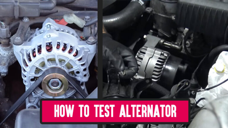 How to test alternator 11