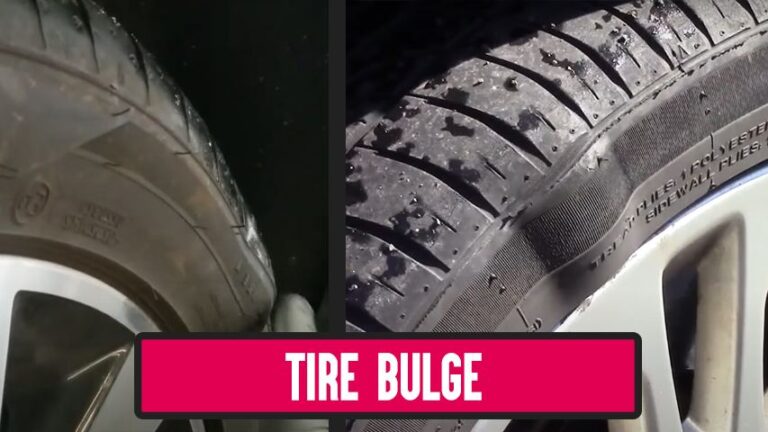 tire bulge