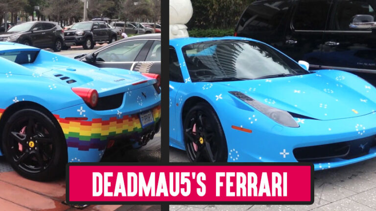 Deadmau5's Ferrari