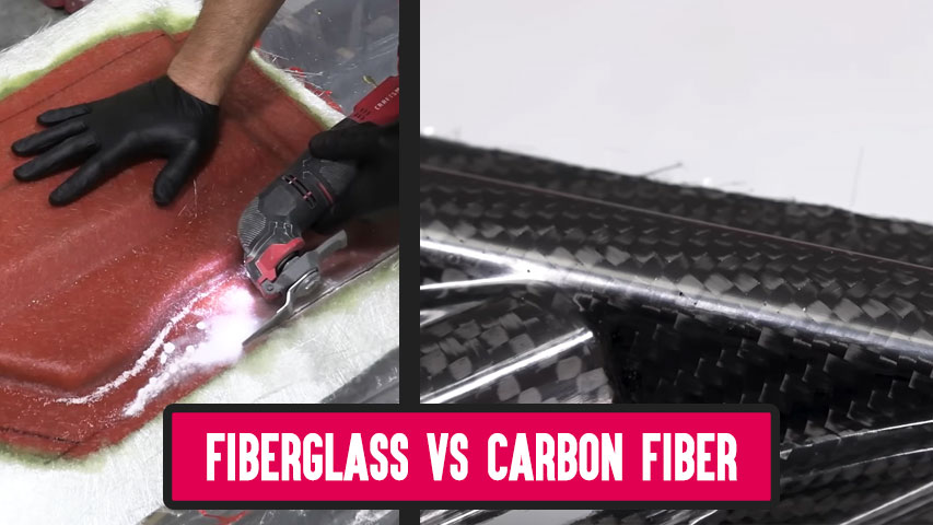 Fiberglass vs Carbon Fiber