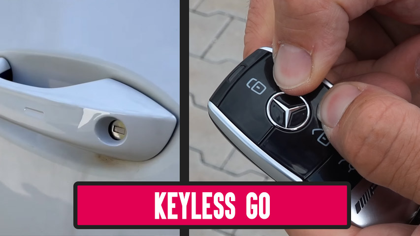 Keyless go , How does it works and solve the Problems