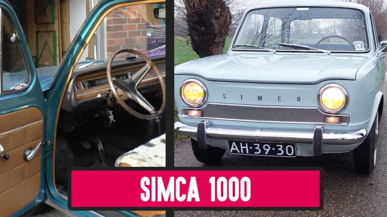 Simca 1000 poster