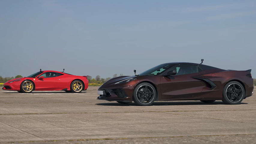 Corvette vs Ferrari